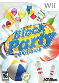 Block Party Wii US box art